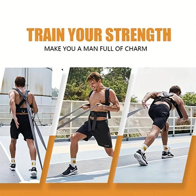 Resistance Band, 220lb Training Belt for Running, Waist Fitness Training Band, Sports Traction Belt for Running, Gym Accessories