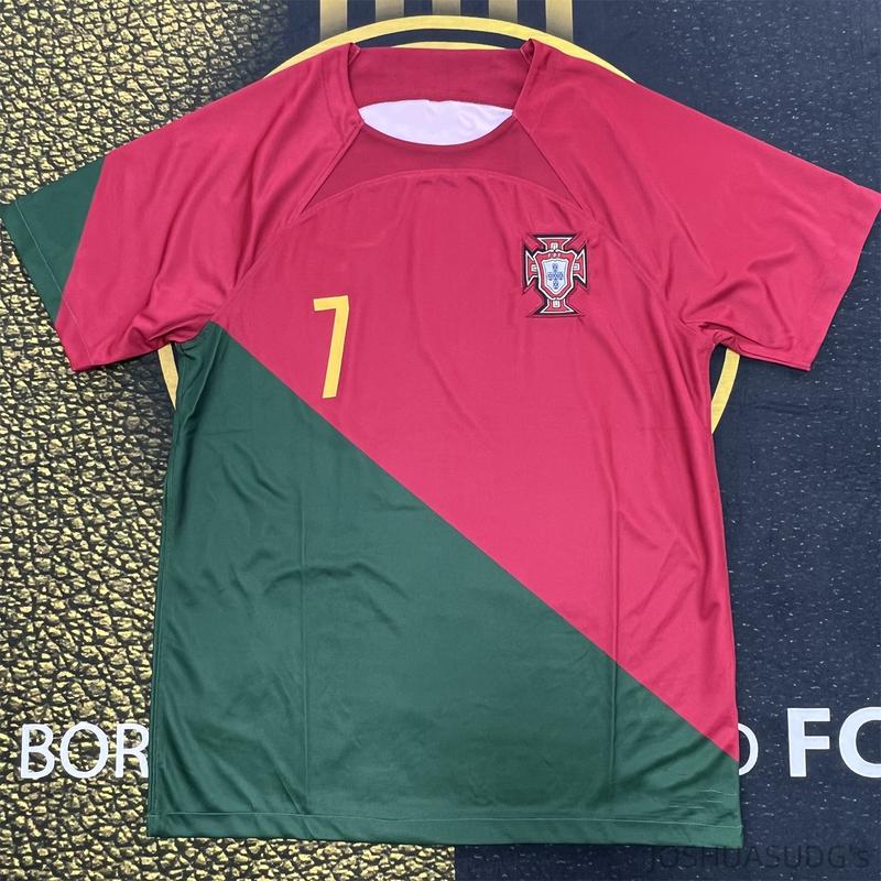 2022  World Cup Portugal home jersey No. 7 Cristiano Ronaldo