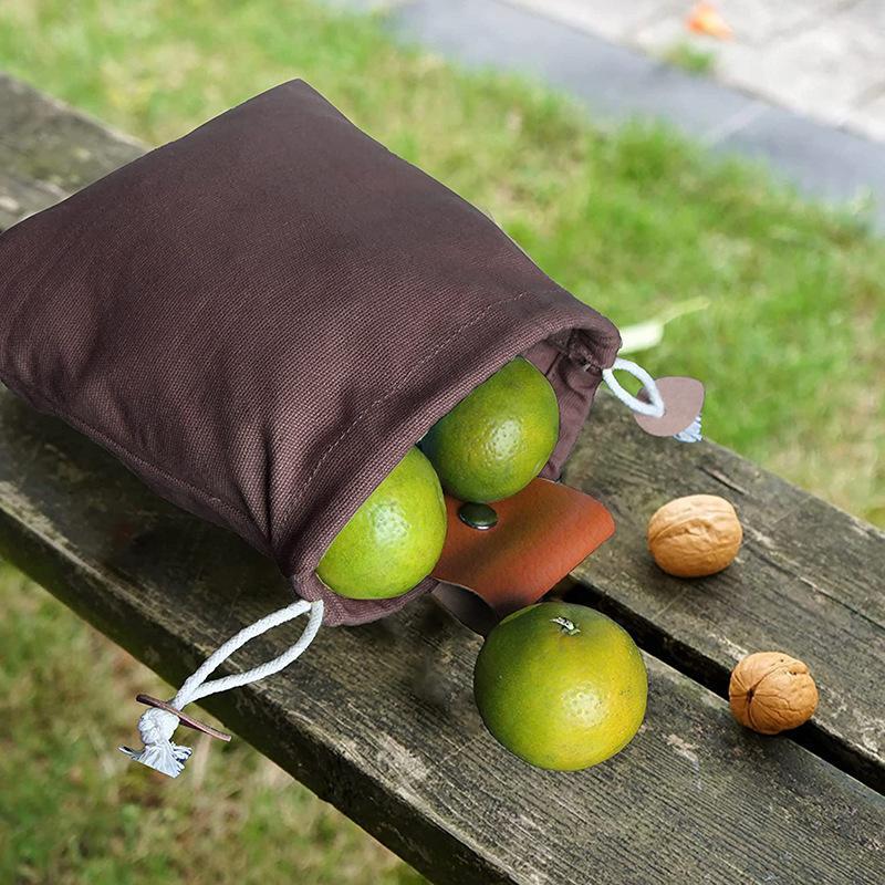 Waist Bag, 1 Count Camping Foraging Bag, Portable Storage Bag, Outdoor Foraging Bag, Camping Storage Bag, Fruit Picking Bag