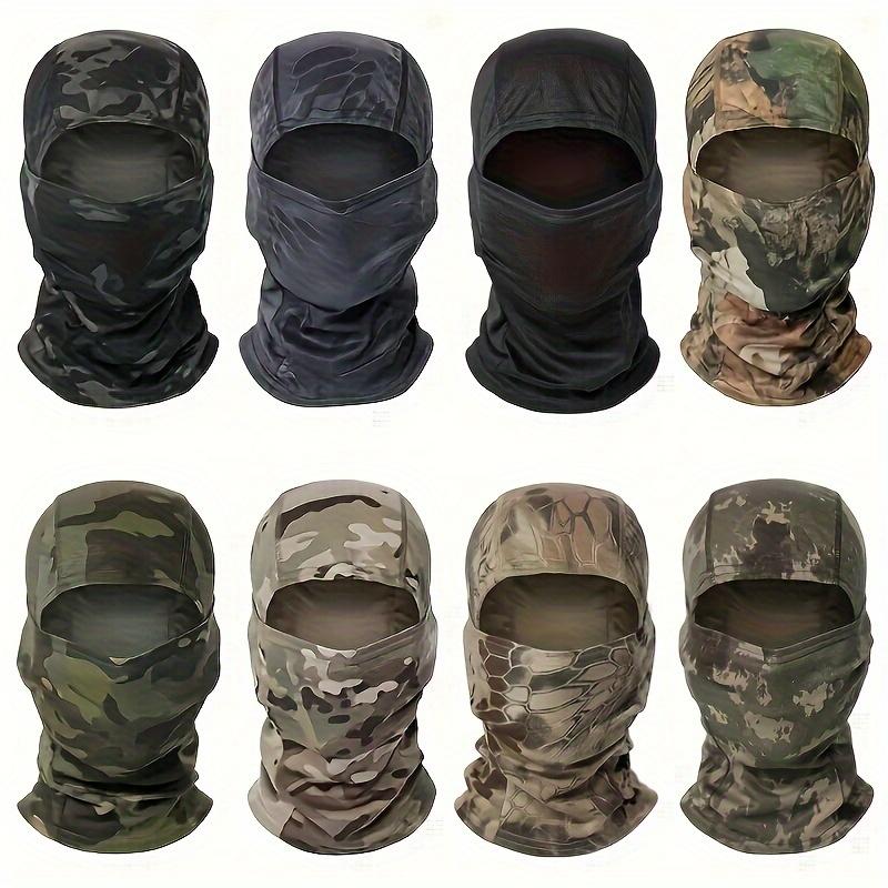 Ultimate Jungle Camo Balaclava - Breathable, Moisture-Wicking, Full Face Mask Helmet Liner for Maximum UV Protection - Ideal for Cycling, Skiing, Hiking, Fishing and Outdoor Sports Enthusiasts