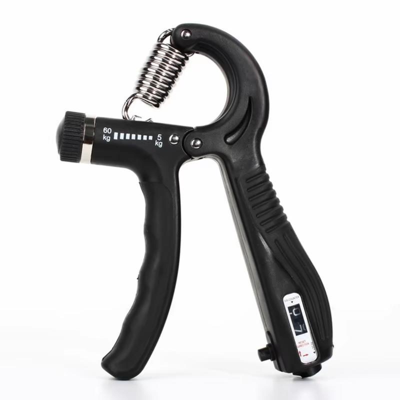 Hand Grip Strengthener with Adjustable Resistance 5-60kg Forearm Muscle Exerciser, Hand Gripper for Veins, Grip Strength Trainer for Athletes and Injury Recovery, Smart Counter Progress Tracker