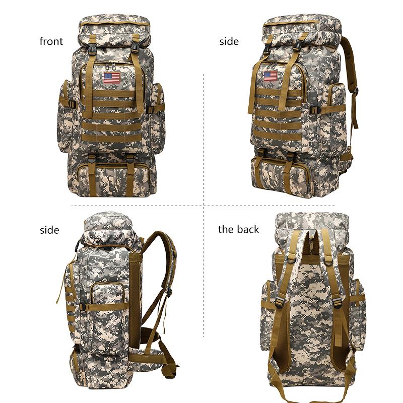 forest bags Rugged Men's Military Backpack Versa tile Waterproof Breathable Perfect for Camping Hiking Traveling magic pack backpack ikea bag tactical gear for men survival gear hunt accessories