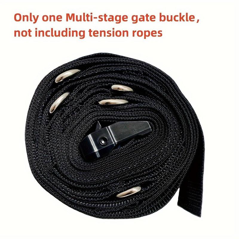 Door Anchor Fitness Rope, 1 Count Multifunctional Fitness Multi-stage Gate Buckle, Portable Fitness Equipment for Home Office