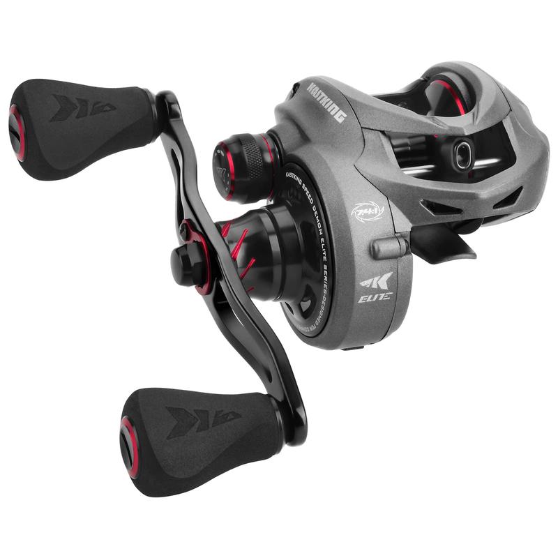 Speed Demon Elite Deadbolt Baitcasting Reel 10+1 Shielded Stainless Steel BB, CNC Lightweight Aluminum Frame, Available in Skipping Version