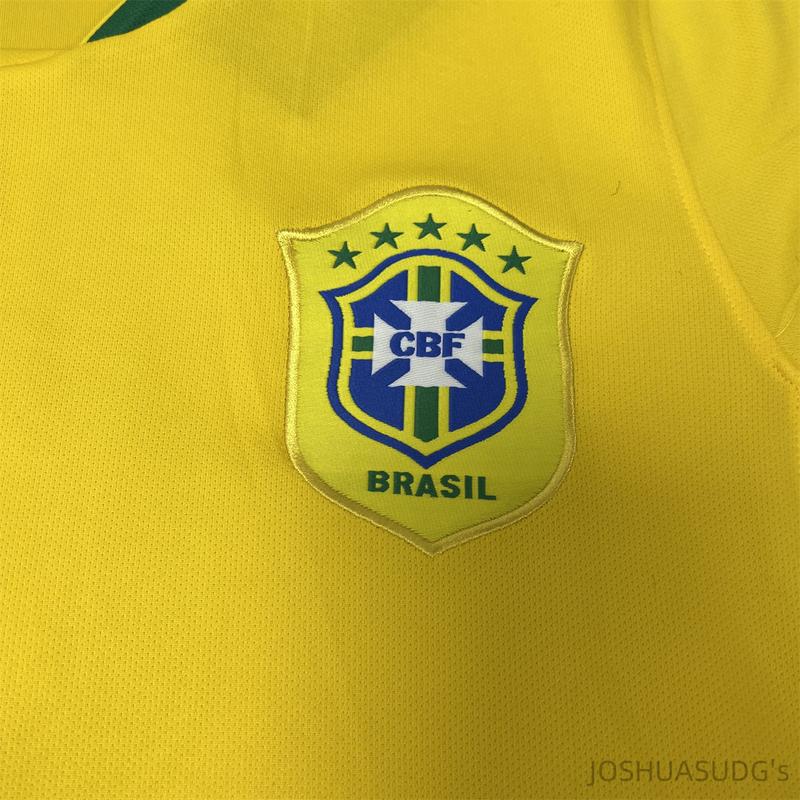 2006 World Cup Brazil Retro Jersey Kaka No.8 Soccer Jersey