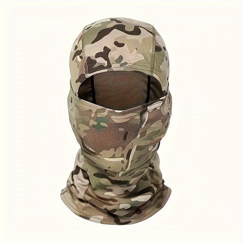 Ultimate Jungle Camo Balaclava - Breathable, Moisture-Wicking, Full Face Mask Helmet Liner for Maximum UV Protection - Ideal for Cycling, Skiing, Hiking, Fishing and Outdoor Sports Enthusiasts