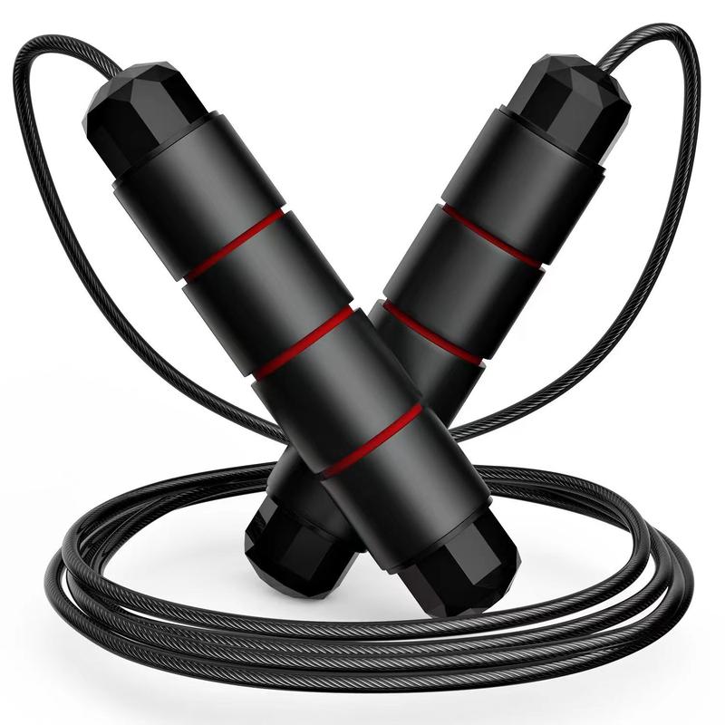 Weighted skipping rope fitness physical training yoga exercise skipping rope wire bearing skipping rope