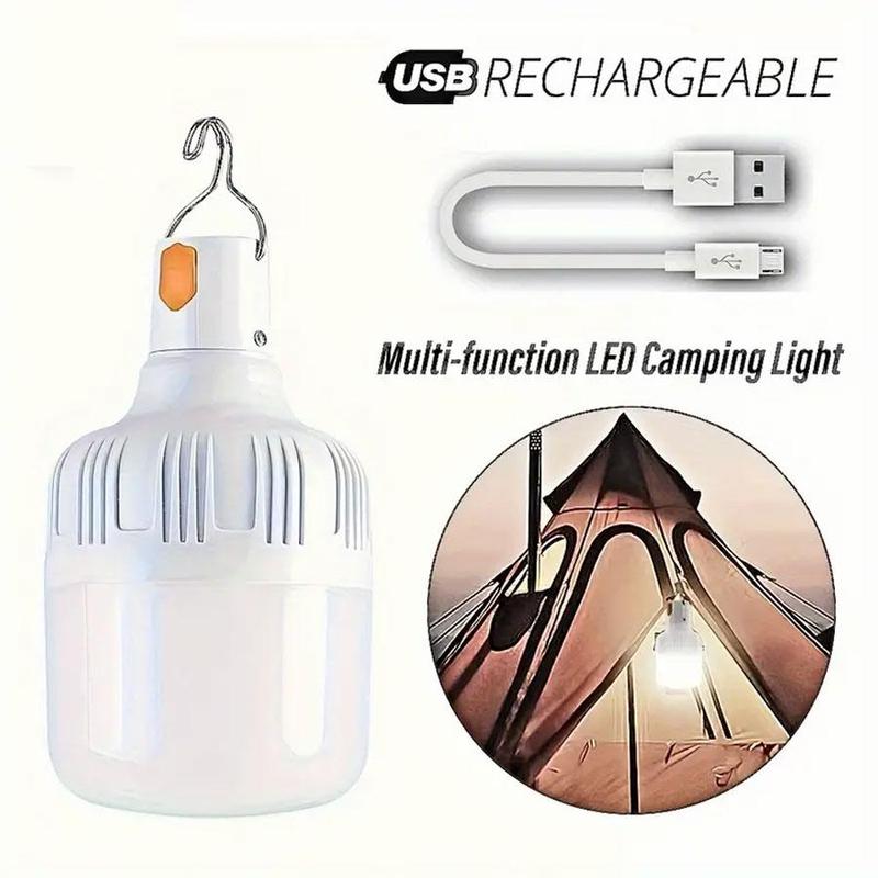 LED Charging Light Bulb, Outdoor Camping Light, Mobile Super Bright Emergency Light, Portable LED Light Bulb for Outdoor Camping, Christmas Gift