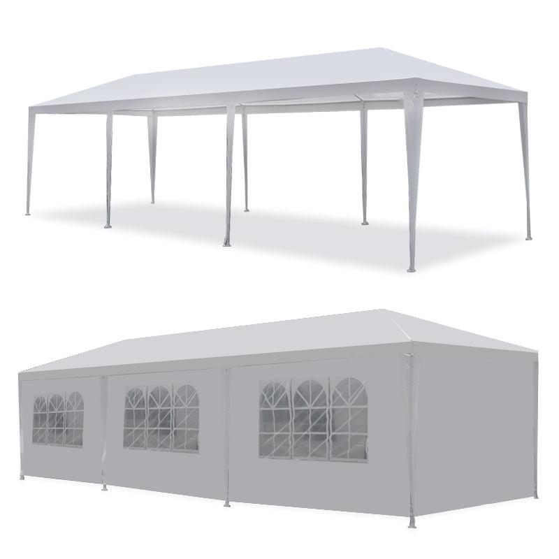 Superdeal Waterproof 10'x10 20 30' White Wedding Party Tent Event With Windows & Sidewalls