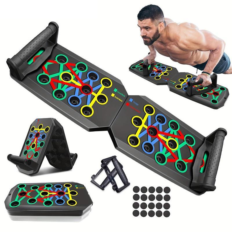 Foldable Push Up Board, Exercise Equipment, Sports Equipment Fitness Accessories, Push Up Stand for Home Workout, Push Up Equipment Home Gym Equipment, Christmas Gifts, Men Gifts