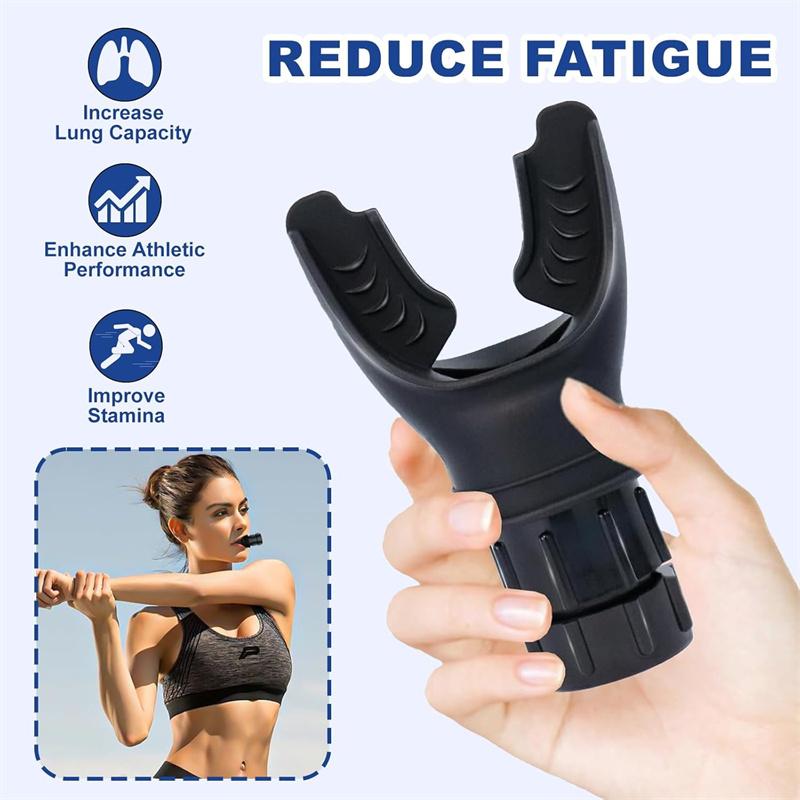 lung trainer, exercise device with variable settings, muscle trainer, can be adjusted according to different fitness needs