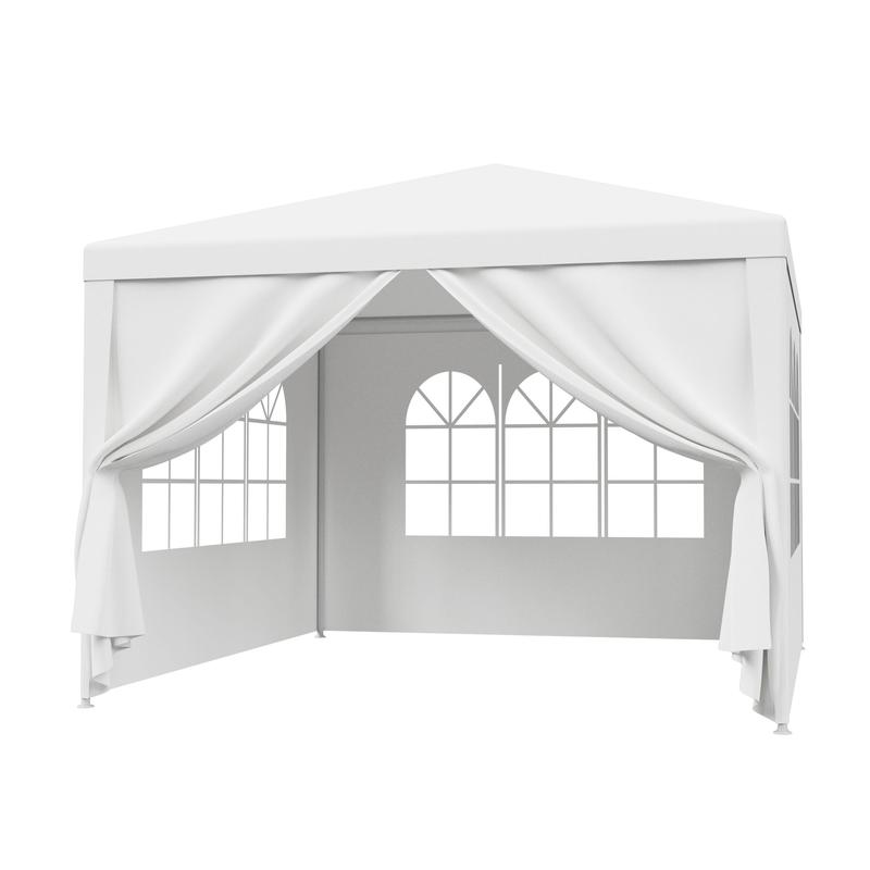 Superdeal Waterproof 10'x10 20 30' White Wedding Party Tent Event With Windows & Sidewalls