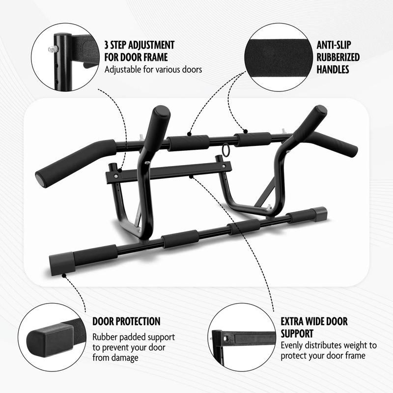 DMoose Doorway Pullup Bar - Transform Your Home Workouts