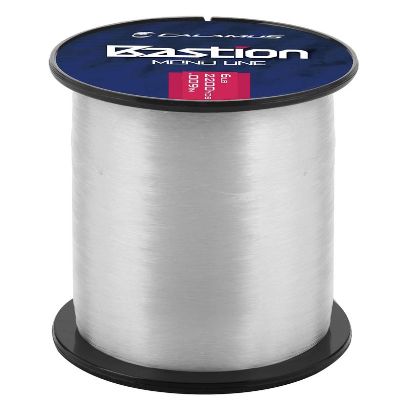 Calamus Bastion Monofilament Fishing Line - Strong Abrasion Resistant Mono Line - Superior Nylon Material Mono Fishing Line for Freshwater and Saltwater, Fishing Gifts for Men