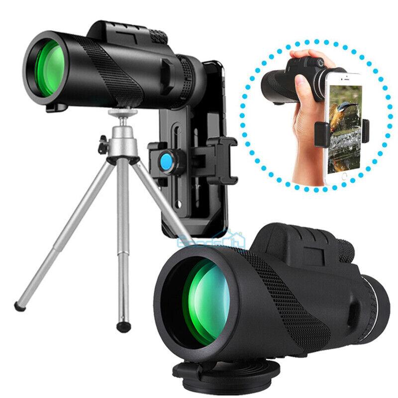 Day Night Military Telescope 80X100 Zoom HD Monocular Mobile Phone Telescope