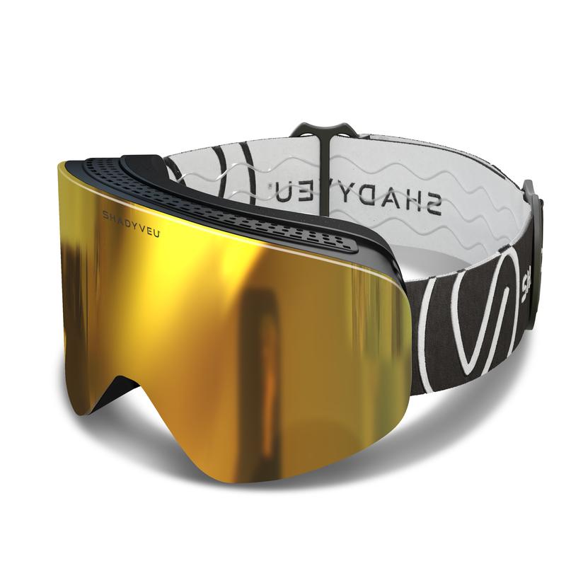 Nova Golden Solstice Snowboard Winter Sports Snow Goggles cycling sunglass  anti-wind & sand antifog