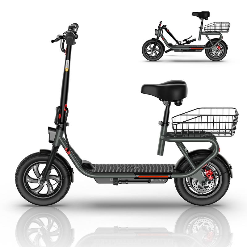 SISIGAD Electric Scooter with Seat 12