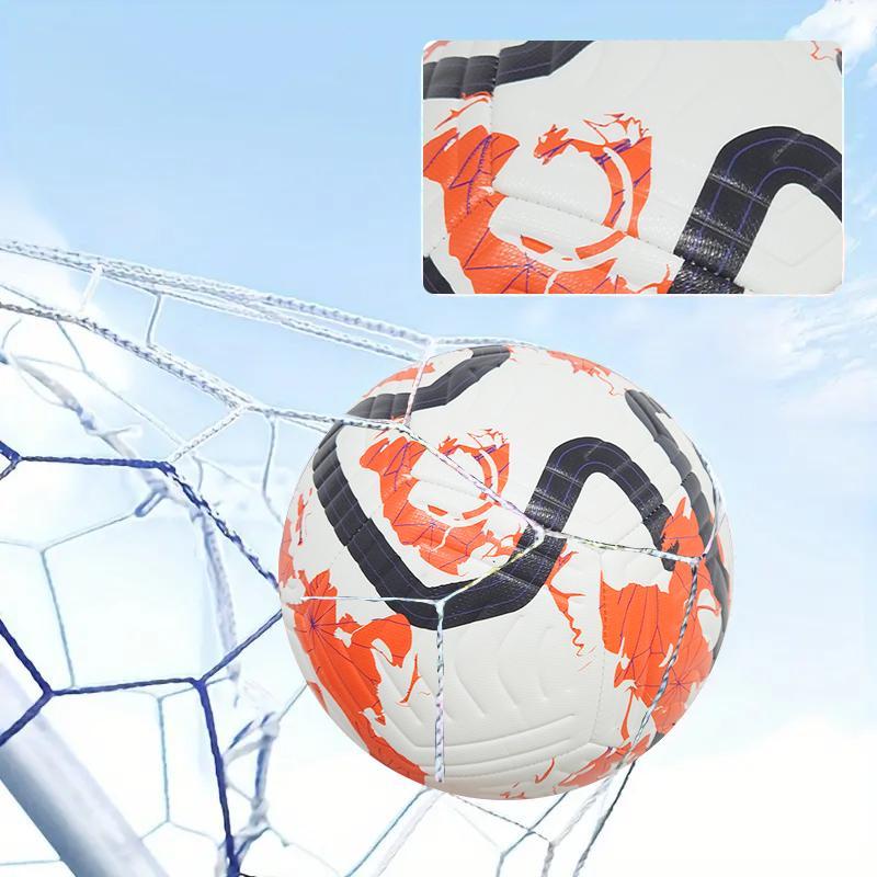 Size 5 Football, Machine Stitched Football, Professional Football for Training & Entertainment, Football Equipment for Adults & Youth