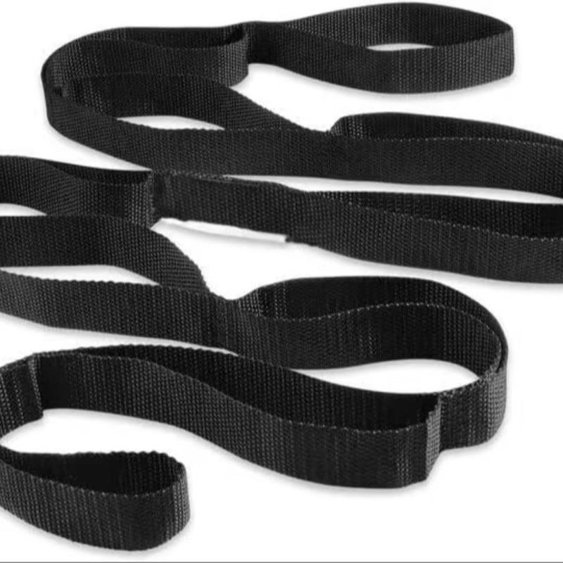 Yoga Stretching Strap, 10 Knots Yoga Stretching Strap, Body Lifting Tension Band, Elastic Band For Yoga & Pilates