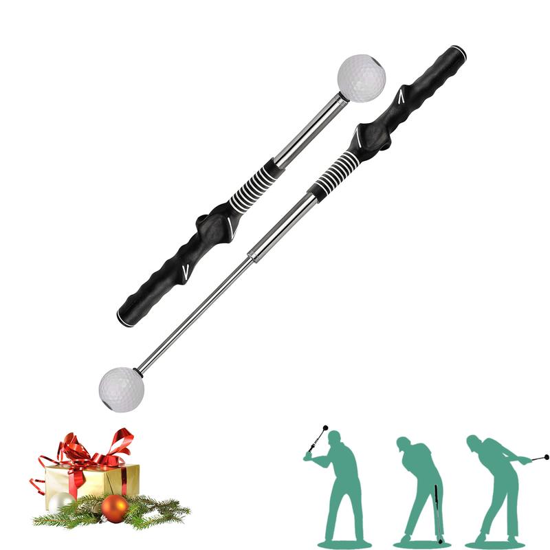 Golf Flexible Telescopic Sound Club, Swing Training Aids, Golf Grip Trainer and Golf Swing Trainer. Golf Gifts for Golfer.