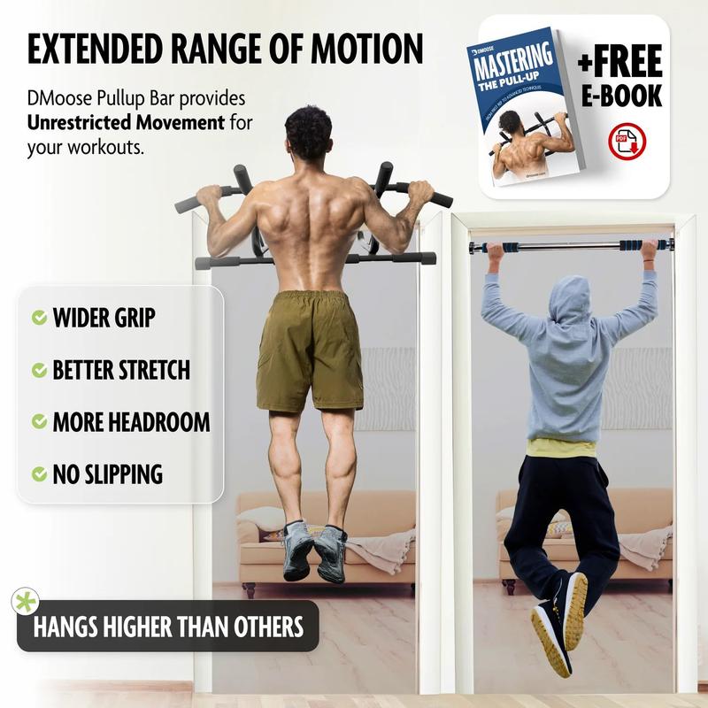 DMoose Doorway Pullup Bar - Transform Your Home Workouts