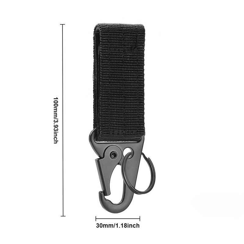 Outdoor Tactical Mountaineering Buckle, Multi-functional Buckle, Durable and Easy To Carry, Suitable for Climbing, Camping and Hiking