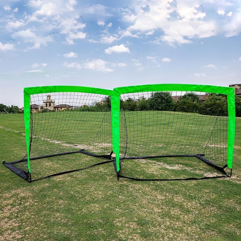 Portable  Goals4x3 Pop Up Soccer Net for BackyardSet of 2 with Carry Bag