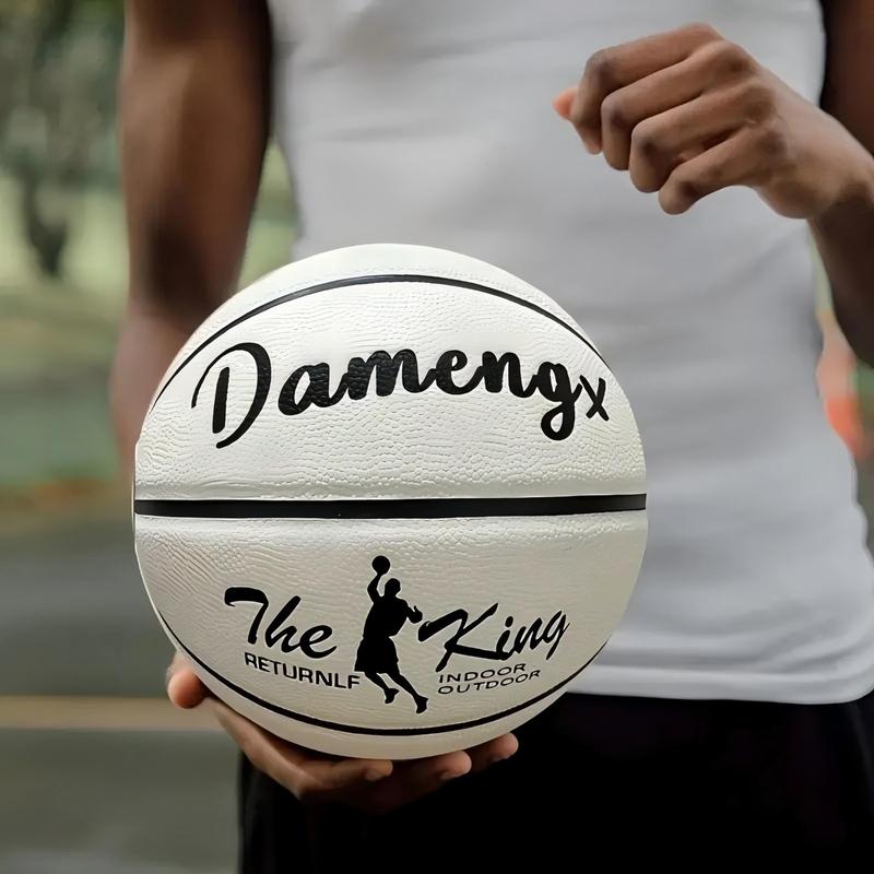 Glowing Basketball, Size 7 Basketball, Wear-resistant Basketball for Adult and Student Competitions and Training, Professional Quality, Cool Birthday Gifts