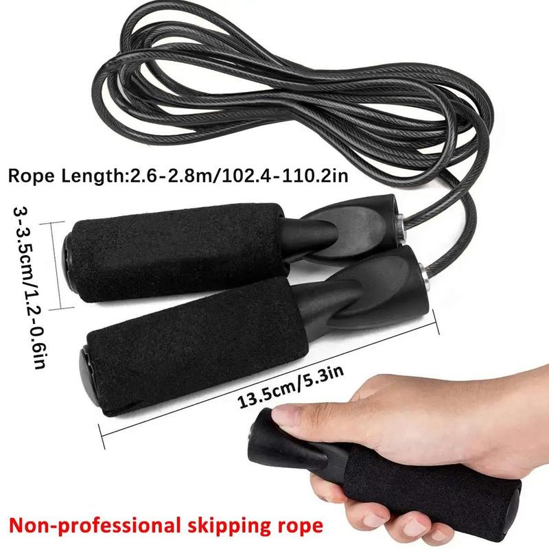 Jump Rope for Adults - Ideal for Indoor Outdoor Sports, Fitness Training - Lightweight and Durable with Adjustable Length, Fall Gift, Christmas, Christmas Gift