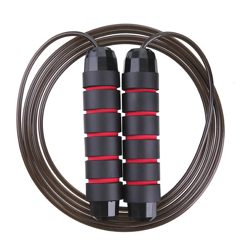 Weighted skipping rope fitness physical training yoga exercise skipping rope wire bearing skipping rope