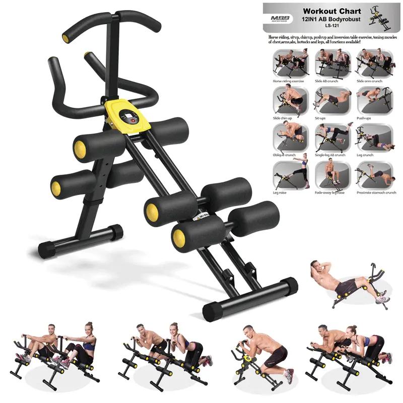 Ab Trainer for Home Gym,Riding Machine for Abs,Core Strength Ab Training Machine, Full body Exercise Equipment, Sit Up & Push Up Machine, Thanksgiving Gifts