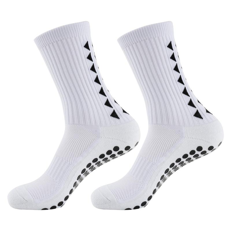 Back To School Non-slip Football Socks, 1 Pair Breathable Football Grip Socks, Professional Anti-slip Football Sports Socks for Men Women, Sports Socks for Football Training Competition, Mens Clothes Airport Outfits 2024 Christmas Gifts