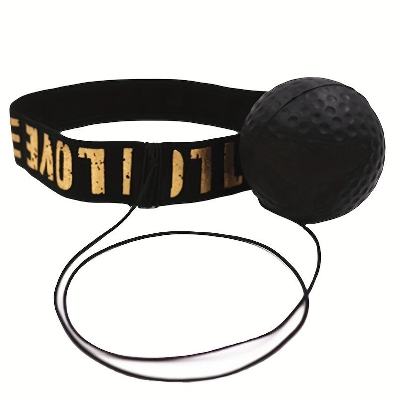 1pc Boxing Ball With Headband, PU Punch Ball, Raising Reaction Force Hand Eye Arts Headband Speed Ball, Boxing Equipment