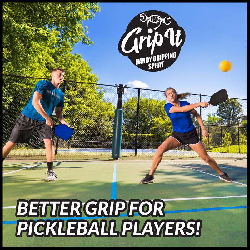 Grip-iT Hand Grip Spray - Better Pole Grip for Pole Dancing - Aerial Silks Grip Enhancer- Supercharge Your Tennis Racket Grip - Pickleball Paddle Grip Enhancer -Confident Gamer Grip for Video Gamers 2 oz