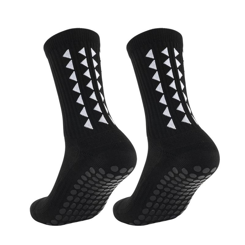 Back To School Non-slip Football Socks, 1 Pair Breathable Football Grip Socks, Professional Anti-slip Football Sports Socks for Men Women, Sports Socks for Football Training Competition, Mens Clothes Airport Outfits 2024 Christmas Gifts