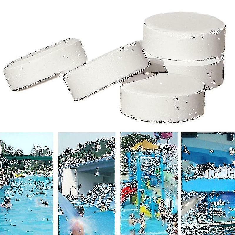 200 Pcs Chlorine Tablets Multifunction Instant Disinfection For Swimming Pool Tub Spa