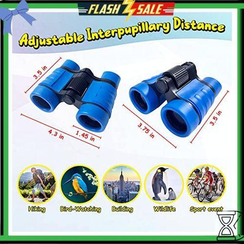 ESSENSON Binoculars for Kids Toys Gifts for Age 3-12 Years Old Boys Girls Kids Telescope Outdoor Toys for Sports and Outside Play Hiking, Bird Watching, Travel, Camping, Birthday Presents (Dark Blue)