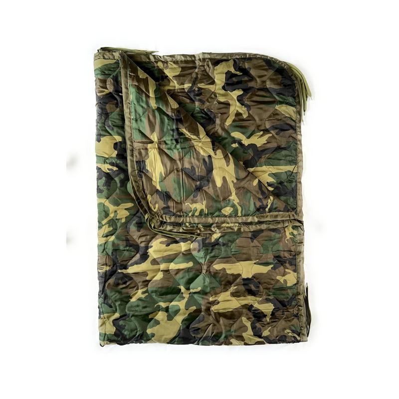 Military Grade Woobie Poncho Liner Blanket for Survival and Camping