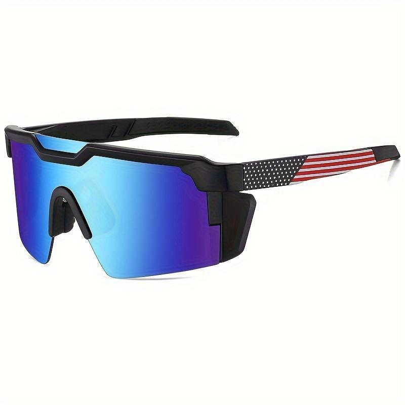 Luxury unisex glasses - sports cycling glasses with mirrored lenses - frames with protective cases, outdoor glasses, Christmas gifts, Halloween gifts