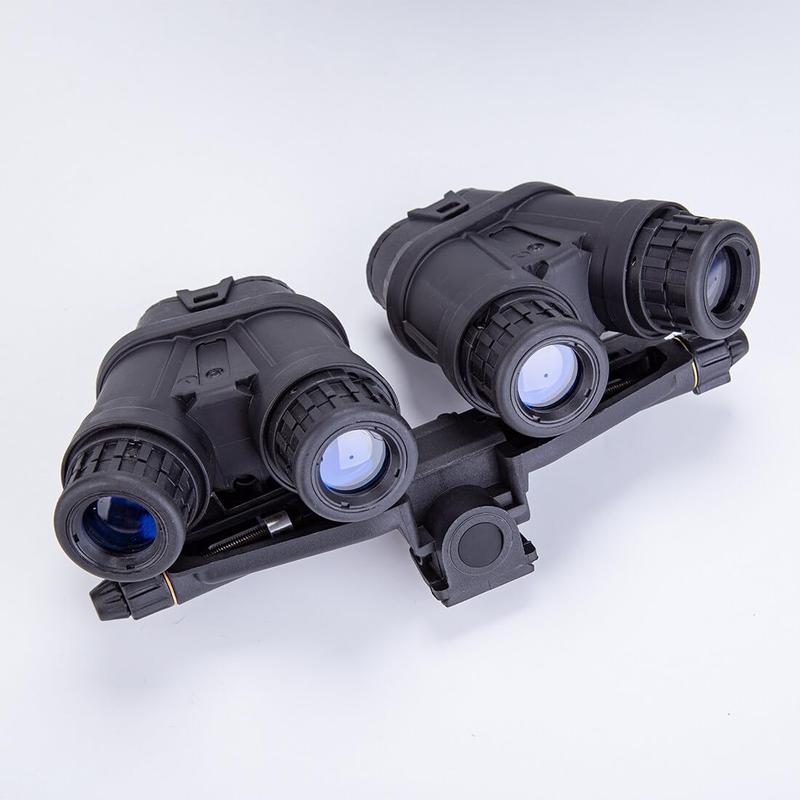 Night Vision Goggles with Night Vision Mount for PVS15 PVS18 GPNVG18, Four-Tube Binocular Night Vision Cosplay Prop-Black