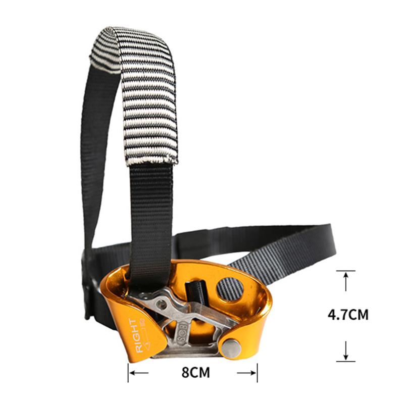 RIGHT Foot Ascender For Rock Climbing Tree Rigging Arborist Caving Rescue Gear