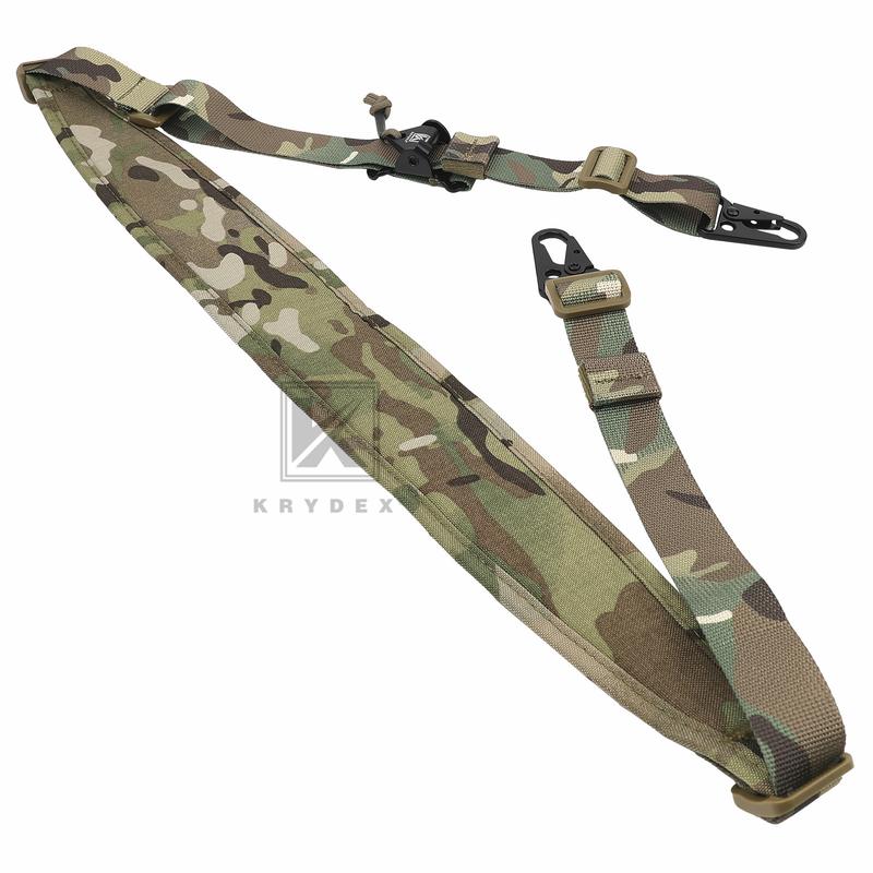 KRYDEX Modular Sling 2   1 Point Padded Tactical Shooting Sling Durable