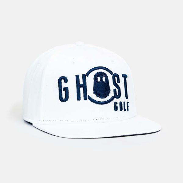 Ghost Golf PERFECT AIM SNAPBACK 6-Panel Structured Flat Visor Hat