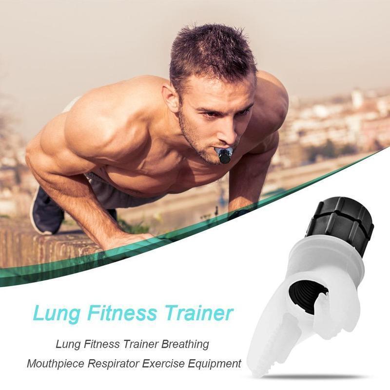 Portable Lung Capacity Trainer, 1 Count Adjustable Running Breathing Device for Sports Yoga, Exercise Machine Accessories for Home Gym, Christmas Gift