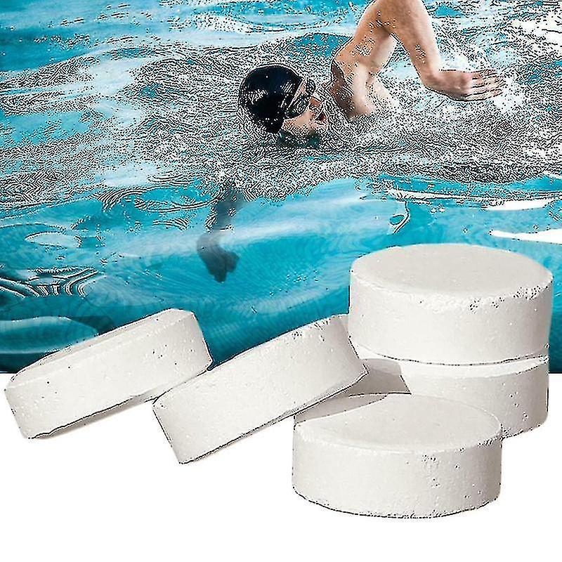 200 Pcs Chlorine Tablets Multifunction Instant Disinfection For Swimming Pool Tub Spa