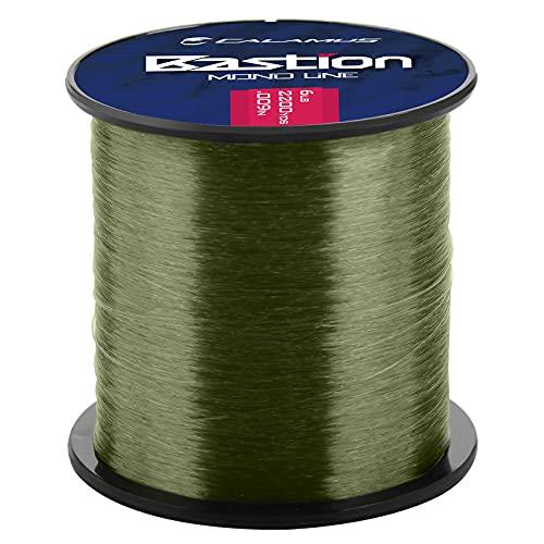 Calamus Bastion Monofilament Fishing Line - Strong Abrasion Resistant Mono Line - Superior Nylon Material Mono Fishing Line for Freshwater and Saltwater, Fishing Gifts for Men