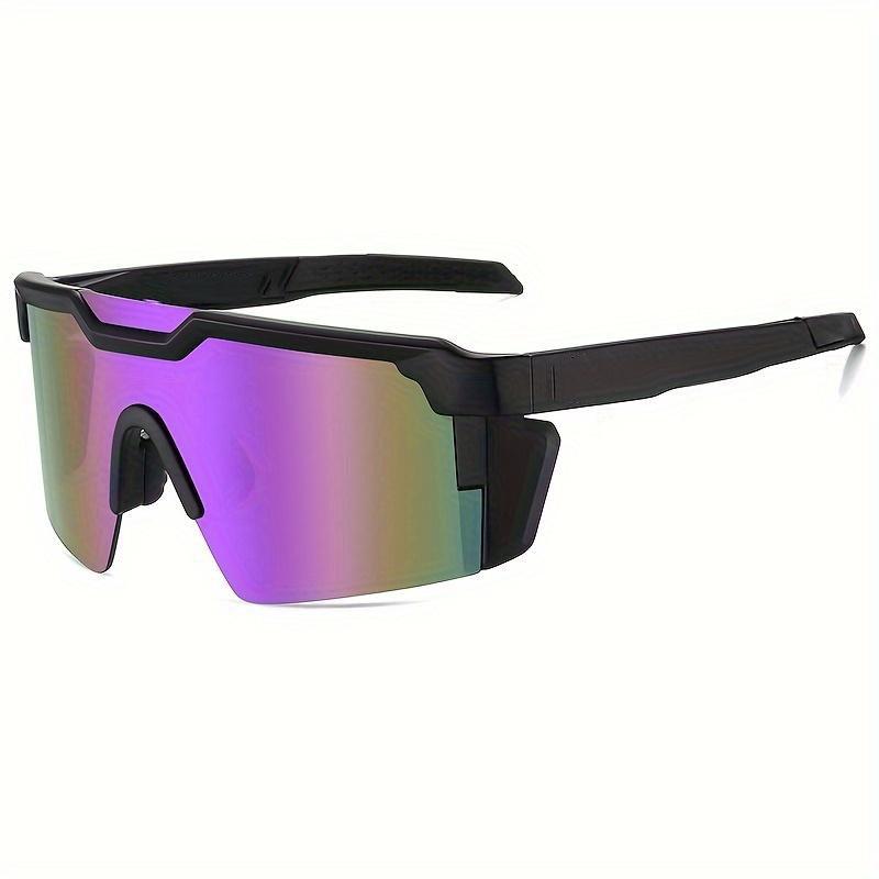 Luxury unisex glasses - sports cycling glasses with mirrored lenses - frames with protective cases, outdoor glasses, Christmas gifts, Halloween gifts