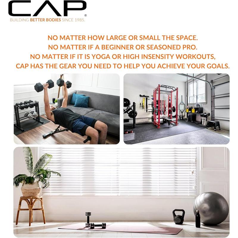 CAPB All Purpose Folding Anti Tear Exercise Training Aerobic Fitness Gym & Gymnastics Balance Mat | Multiple options