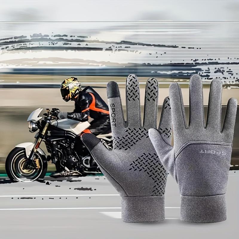 1pair 2pair Waterproof And Coldproof Gloves With Non-slip Touch Screen Function For Men And Women - Ideal For Riding, Sports, Mountaineering, Skiing, And More!