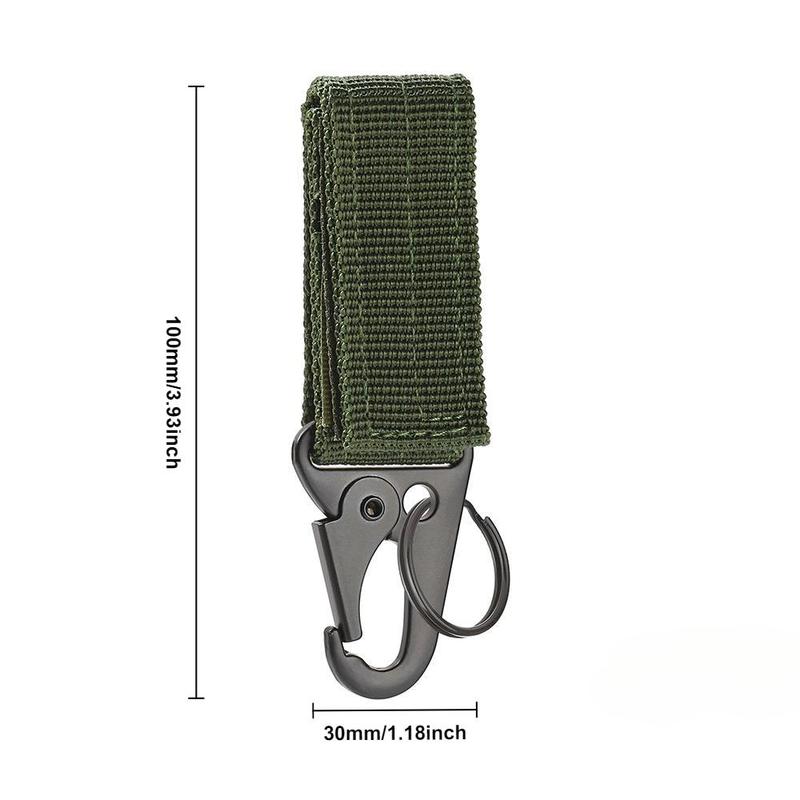 Outdoor Tactical Mountaineering Buckle, Multi-functional Buckle, Durable and Easy To Carry, Suitable for Climbing, Camping and Hiking